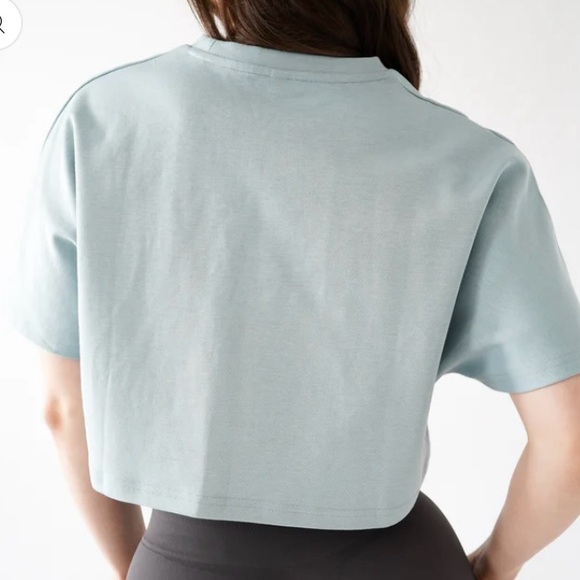 NWT First Health Cropped Tee - Picture 3 of 7